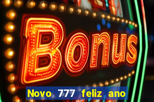 Novo 777 feliz ano novo boeing